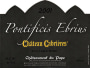 Chateau Cabrieres Chateauneuf-du-Pape Pontificis Ebrius 2001 Front Label