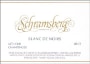 Schramsberg Blanc de Noirs 2002 Front Label