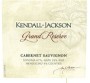 Kendall-Jackson Grand Reserve Cabernet Sauvignon 2004 Front Label