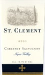 St. Clement Cabernet Sauvignon 2003 Front Label