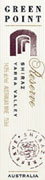 Green Point Reserve Shiraz 2004 Front Label