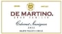 De Martino Gran Familia Cabernet Sauvignon 2002 Front Label