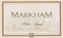 Markham Petite Sirah 2003 Front Label