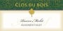 Clos du Bois Alexander Valley Merlot 1998 Front Label