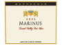 Bernardus Marinus Estate 2002 Front Label