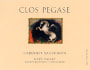 Clos Pegase Napa Cabernet Sauvignon 2003 Front Label