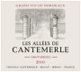 Chateau Cantemerle Les Allees de Cantemerle 2010 Front Label