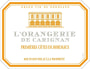 Chateau Carignan L'Orangerie de Carignan 2014 Front Label