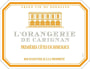 Chateau Carignan L'Orangerie de Carignan 2011 Front Label