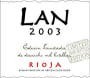 Bodegas Lan Rioja Edicion Limitada 2003 Front Label