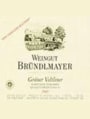 Brundlmayer Kamptal Terrassen Gruner Veltliner 2000 Front Label