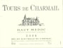 Chateau Charmail Tours de Charmail 2006 Front Label