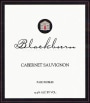 Blackburn Wine Company Cabernet Sauvignon 2010 Front Label