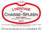 Chateau Chasse Spleen L'Heritage de Chasse-Spleen 2011 Front Label