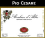 Pio Cesare Barbera d'Alba 2001 Front Label