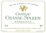 Chateau Chasse Spleen Blanc 2015 Front Label