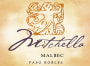 Mitchella Winery Malbec 2013 Front Label