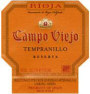 Campo Viejo Rioja Reserva 2001 Front Label