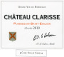 Chateau Clarisse Cuvee Vieilles Vignes 2010 Front Label