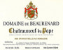 Domaine de Beaurenard Chateauneuf-du-Pape 2004 Front Label