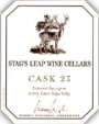 Stag's Leap Wine Cellars Cask 23 Cabernet Sauvignon 2003 Front Label