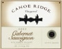 Canoe Ridge Cabernet Sauvignon 2003 Front Label