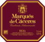Marques de Caceres Rioja Crianza 2005 Front Label