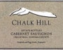 Chalk Hill Cabernet Sauvignon 2002 Front Label