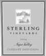 Sterling Napa Cabernet Sauvignon 2004 Front Label