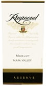 Raymond Reserve Selection Merlot 2003 Front Label