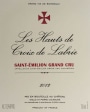 Croix de Labrie  2012 Front Label