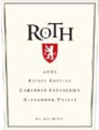 Roth Estate Alexander Valley Cabernet Sauvignon 2003 Front Label