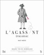 Chateau d'Agassac L'Agassant D'Agassac 2012 Front Label