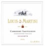 Louis Martini Alexander Valley Cabernet Sauvignon 2004 Front Label