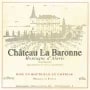 Chateau La Baronne Rouge 2003 Front Label