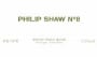 Philip Shaw No.8 2005 Pinot Noir 2005 Front Label