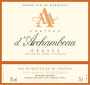 Chateau dArchambeau  2013 Front Label