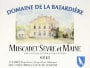 Dom. de la Batardiere Muscadet de Sevre et Maine 2002 Front Label