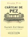Chateau de Pez  2004 Front Label
