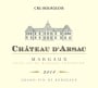 Chateau d'Arsac  2014 Front Label