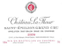 Chateau La Fleur  2007 Front Label