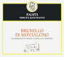 Fanti Brunello di Montalcino 2000 Front Label