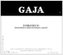 Gaja Barbaresco 2003 Front Label