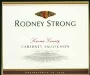 Rodney Strong Cabernet Sauvignon 2004 Front Label