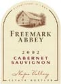 Freemark Abbey Napa Valley Cabernet Sauvignon 2002 Front Label