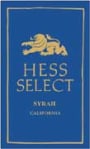 Hess Select Syrah 2004 Front Label