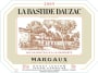 Chateau La Bastide Dauzac La Bastide Dauzac 2005 Front Label