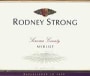 Rodney Strong Sonoma Merlot 2004 Front Label