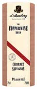 d'Arenberg The Coppermine Road Cabernet Sauvignon 2004 Front Label