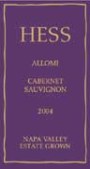 Hess Allomi Cabernet Sauvignon 2004 Front Label